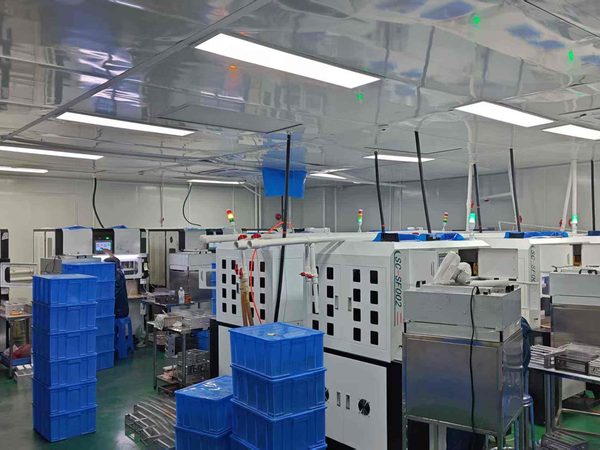 Production line in the workshop